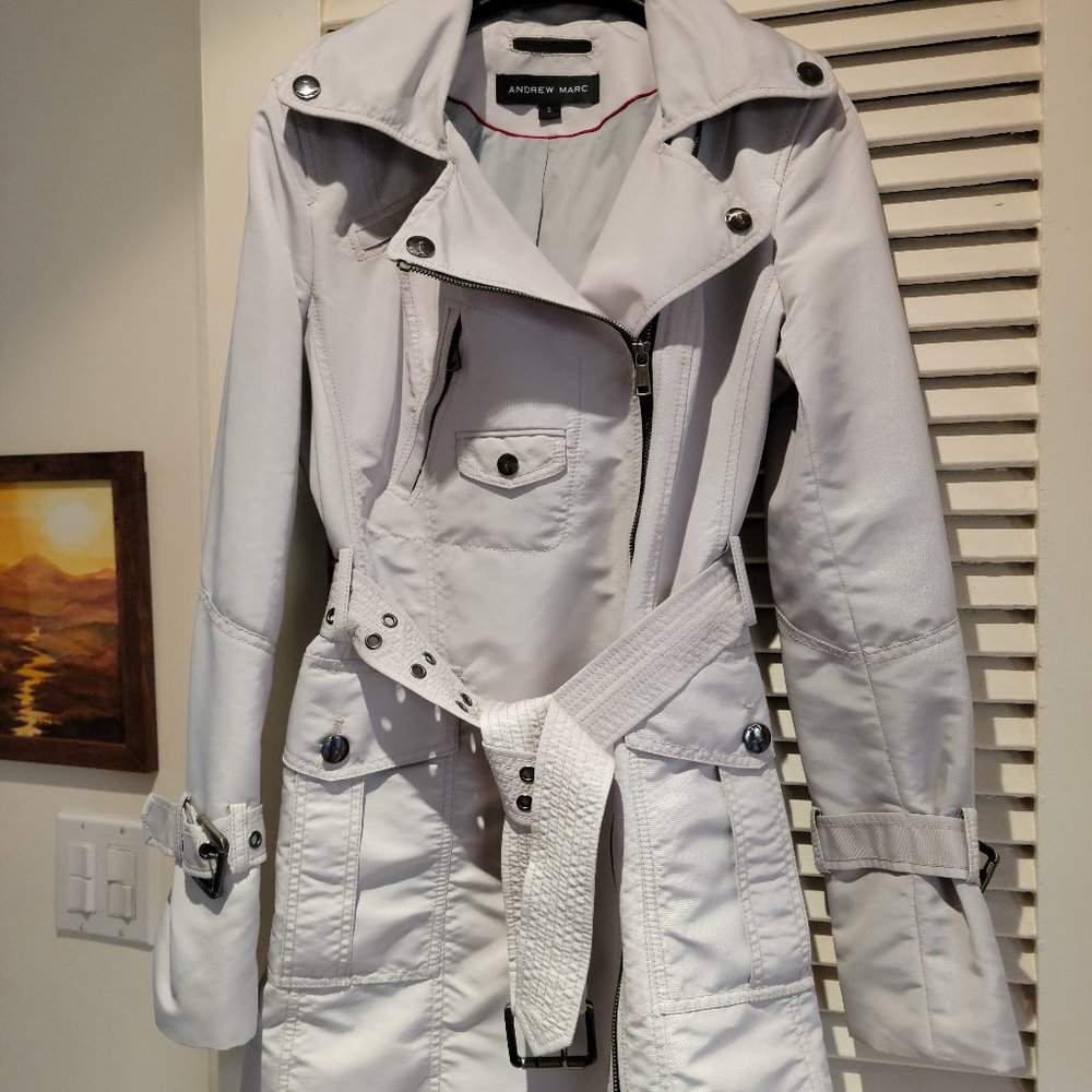 Andrew Marc Designer Trench Coat